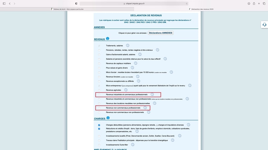 Comment faire sa déclaration sur le site des impôts ?