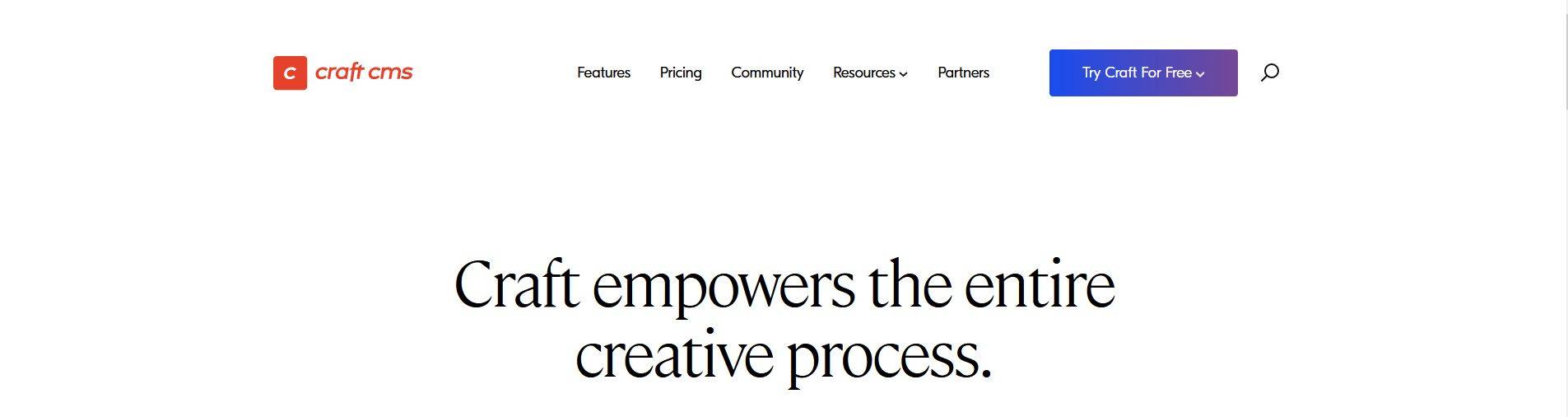 Les CMS à découvrir - Craft CMS