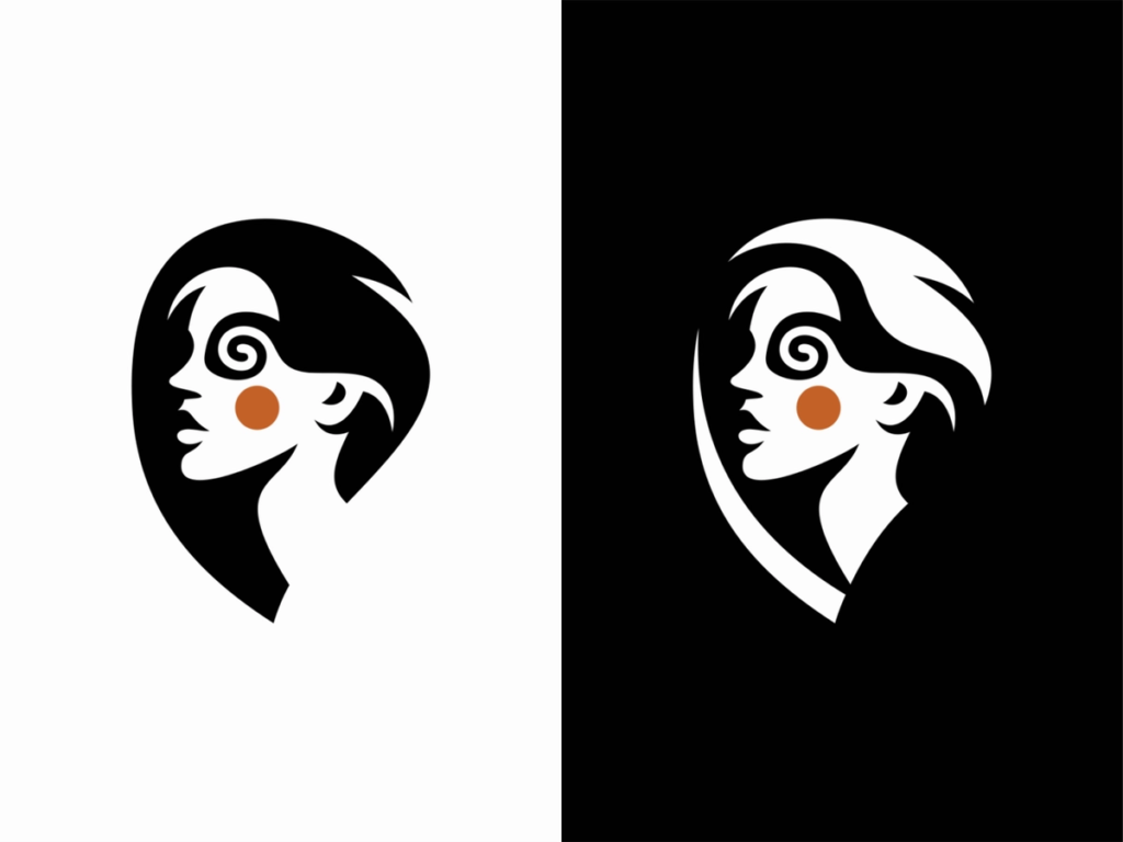 Logo Femme effrayante