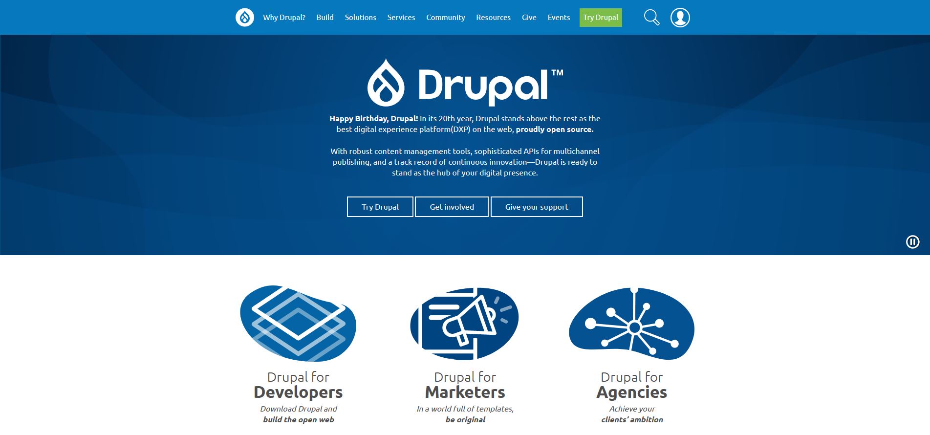 Les CMS classiques - Drupal