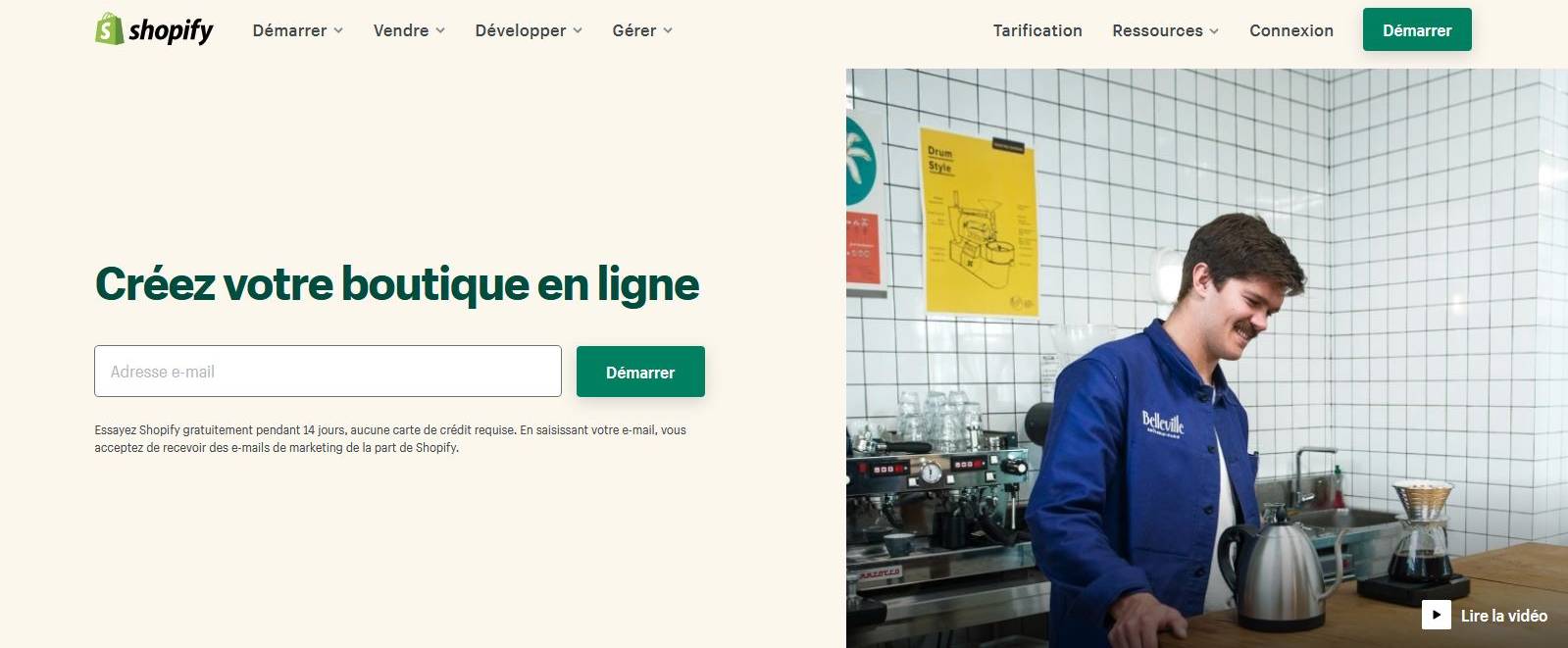 Les CMS e-commerce - Shopify