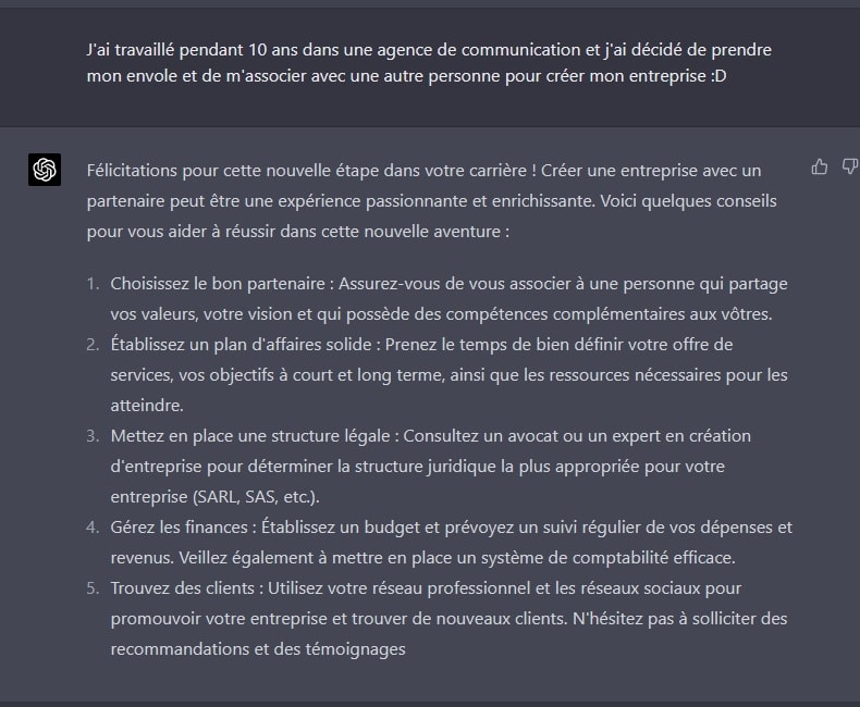 Comment s'est passée ta collaboration avec ton nouveau collègue robot ?